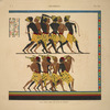 Ibsamboul [Abu-Simbel]. Grand spéos: paroi sud. Suite du triomphe.