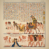 Ibsamboul [Abu-Simbel]. Grand spéos. Suite et fin du second [quatrième] tableau.