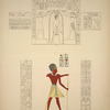 Amada. 1. Temple de Phré, à gauche de la porte du sécos; 2. Idem, linteau de la même porte; 3. Idem, linteau d'une porte latérale du sanctoire; 4. Idem, dans le couloir de la porte d'entrée; 5. Idem, chambranle de la porte du sanctuaire; 6. Idem, nord du même sanctuaire; 7. Idem sur la face intérieure des chambranles de la porte d'entrée.