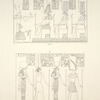 Dekké [el-Dakka]. 1 et 2. À gauche de la porte du sanctuaire.