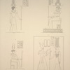 Dakkéh [el-Dakka], Dandour [Dendur], Guirché [Gerf Hussein]. 1. Dakkéh, Temple de Thoth, second sanctuaire, paroi de droite; 2. Idem, porte du sécos d'Érgamenés; 3. Dandour; 4. Guirché, Temple de Phtha, à gauche, dans d'épaisseur de la porte.