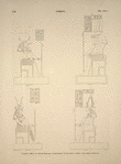 Ombos. 1. Grand temple, au fond du pronaos; 2. Idem, idem; 3. Idem, idem; 4. Idem, salle après le pronaos.