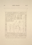 Djébel-Selséléh [Gebel el-Silsila]. Stèle sculptée sur le roc, entre la chapelle de Rhamsès II et celle de Petubastès.