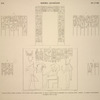 Djébel-Selséléh [Gebel el-Silsila]. 1. Grand spéos, porte centrale; 2 et 3. Idem, idem, paroi gauche; 4. Idem, galérie entre la première et la seconde porte à droite; 5. Tombe d'Amenhemdjom; 6. Tombeau situé au sud.