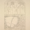 Djébel-Selséléh [Gebel el-Silsila]. Grand spéos, paroi ouest, deuxième stèle à gauche.