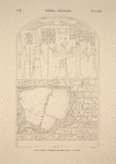 Djébel-Selséléh [Gebel el-Silsila]. Grand spéos, paroi ouest, deuxième stèle à gauche.