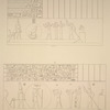 Edfou [Idfû]. 1. Grand temple, intérieur du pronaos; 2. Idem, idem.