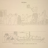Éléthya [el-Lessiya ]. 1. Paroi gauche de l'un des tombeaux; 2. Tombeau de Paphé, paroi gauche.