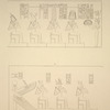 Hermonthis [Armant]. 1 et 2. Paroi extérieure du temple.
