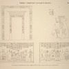 Thèbes, Vallée d'el-Assassif et Kourna [Qurna]. 1. Valée d'el-Assassif, porte del'une des tombeaux; 2-4. Kourna, sujets figurés dans un même tombeau.