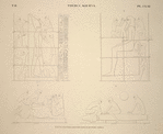 Thèbes, Kourna [Thebes, Qurna]. 1-4. Peintures exécutées dans le quinzième tombeau.