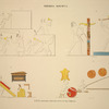 Thèbes, Kourna [Thebes, Qurna]. 1-4. Peintures exécutées dans l'un des tombeaux.
