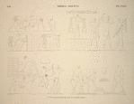 Thèbes, Kourna [Thebes, Qurna]. 1-4. Peintures exécutées dans quinzième tombeau.