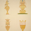 Thèbes, Kourna [Thebes, Qurna]. 1-4. Peintures exécutées dans le même tombeau.