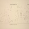 Thèbes, Kourna [Thebes, Qurna]. Frise calquée dans la tombe d'Obaï.