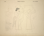 Thèbes, Kourna [Thebes, Qurna]. Figures calquées dans le quinzième tombeaux.