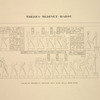 Thèbes, Médinet-Habou [Thebes, Medinet Habu]. Palais de Rhamsès IV, seconde cour, suite de la même frise.