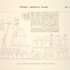 Thèbes, Médinet-Habou [Thebes, Medinet Habu]. Palais de Rhamsès IV, continuation des tableaux précédents.
