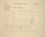 Thèbes, Médinet-Habou [Thebes, Medinet Habu]. Palais de Rhamsès IV, paroi extérieure nord de la muraille d'enceinte. Septième tableau.