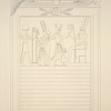 Thèbes, Vallée des Reines [Thebes, Valley of the Queens]. Stèle sculptée dans la montagne.