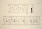 Thèbes, Biban-el-Molouk [Thebes, Biban el-Muluk]. Tombeau de Ménephtha Premier, suite de la frise précédente.