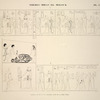 Thèbes, Biban-el-Molouk [Thebes, Biban el-Muluk]. Tombeau de Ménephtha Premier, suite de la même frise.