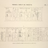 Thèbes, Biban-el-Molouk [Thebes, Biban el-Muluk]. Tombeau de Ménephtha Premier, continuation de la même frise.