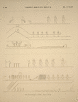 Thèbes, Biban-el-Molouk [Thebes, Biban el-Muluk]. Tombeau de Ménephtha Premier, scène funéraire.