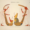 Thèbes, Biban-el-Molouk [Thebes, Biban el-Muluk]. Peintures copiées dans le tombeau de Rhamsès IV (Maiamoun).