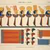 Thèbes, Biban-el-Molouk [Thebes, Biban el-Muluk]. Peintures copiées dans le tombeau de Rhamsès IV (Maiamoun).