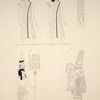 Thèbes, Biban-el-Molouk [Thebes, Biban el-Muluk]. Figures copiées dans les tombes royales.