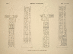 Thèbes, Louqsor [Thebes, Luxor]. Troisième et quatrième faces de l'obélisque précédent.