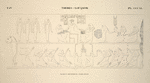 Thèbes, Louqsor [Thebes, Luxor]. Palais de Aménophis III. Paroi ouest.