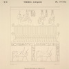 Thèbes, Louqsor [Thebes, Luxor]. Palais de Aménophis III, paroi ouest.