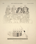 Béni-Hassan el-Qadim [Beni Hasan]. Peintures copiées dans les tombeaux.