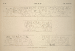 Sakkarah [Saqqarah]. Peintures copiées dans le tombeau de Ménofré.