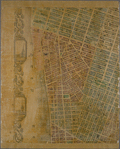 Map of the city of New-York extending northward to Fiftieth St.