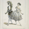 Mr St. Léon et Mme Cerrito dans La fille de marbre.