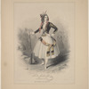 Lucile Grahn-Young (facs. sig.) als Catharina in dem Ballet Die Tochter des Banditen.