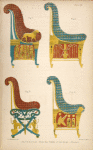 Fauteuils from the Tomb of the Kings, Thebes.