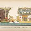 Boats with coloured sails, from the Tomb of Remeses III at Thebes.