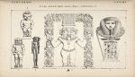 Pantheon. Pthah Sokari (2 & 5); Mars [Bes] (3 & 4); Hercules (1.)