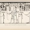 Pantheon. The gods instructing the king in the use of the bow.