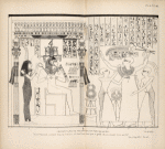 Investiture to the office of fan bearer. Thebes. "And Pharoah arrayed him in vestures of fine linen and put a gold chain about his neck."