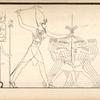A king slaying the enemies of Egypt.