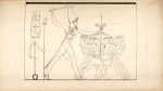 A king slaying the enemies of Egypt.