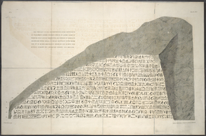 An account of the Rosetta stone : in three languages, which was brought to England ... in 1802