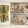 1. Osiris, Isis und Buto; 2. Anbetung der heiligen Kuh der Venus; 3. Menuthis spendet Wasser des Lebens.