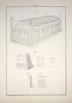 1. Ein grosser Mumiensarg aus Sykomorusholz, ... ; 2. a,b. In den grösseren Mumiensärgen findet man zu den Füssen der Leiche kleine bemalte Kasten, ... ; 3. a,b,c. Ein kleines Grab aus Kalkstein, ... ; 4. Eine kleine vergoldete Kapelle.
