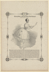 Giovannina King (b. 1821) in third arabesque.